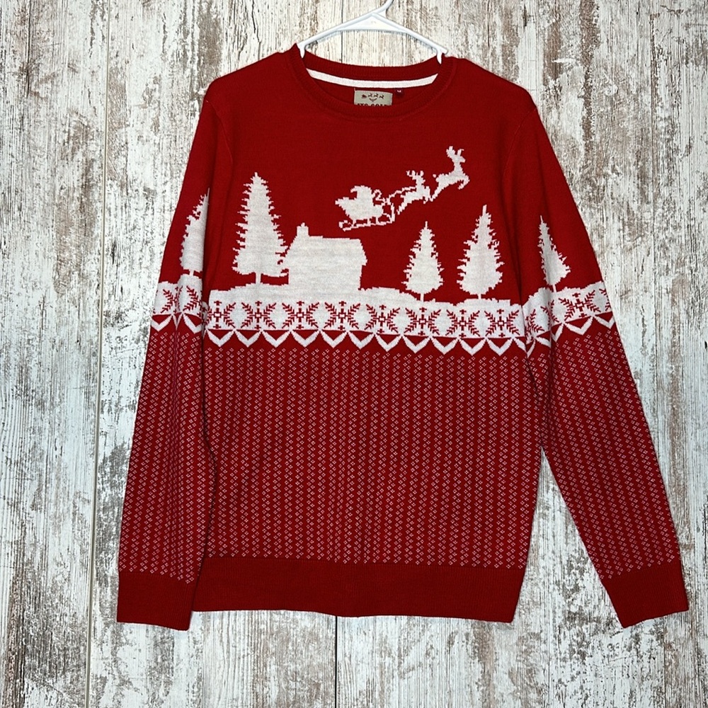 Threadbare It’s Cold Outside crewneck sweater M